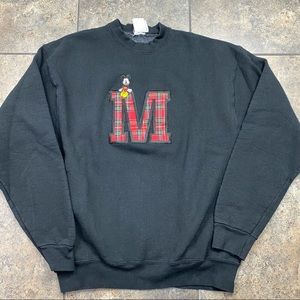 VTG 90’s Disney Mickey Mouse Pullover Crewneck Sweatshirt Size XL